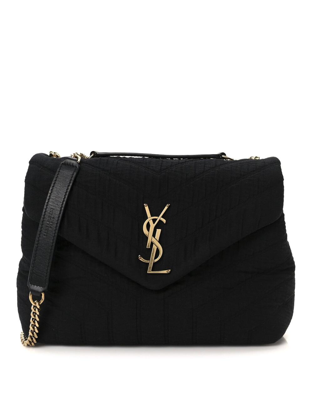 Saint Laurent Fabric Y Quilted Small #264447S13B